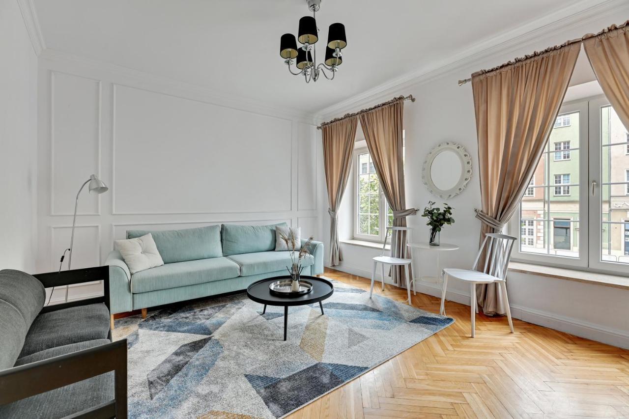 Dlugi Targ Street, Main Old Town & Riverside By Downtown Apartment Danzig